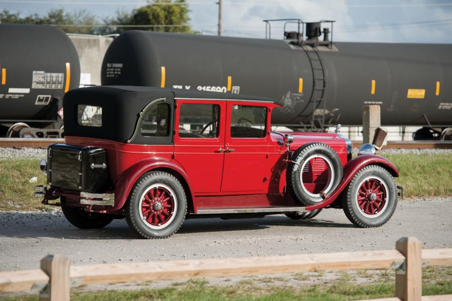  Stutz Model AA Vertical Eight Brougham 1927 года  (фото 4 из 10)